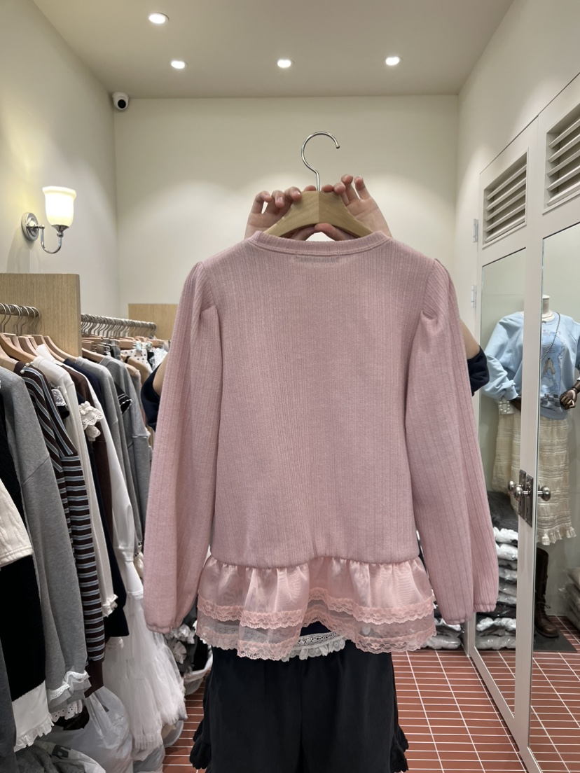 BE&BE東大門㊣代購女裝新款職業推薦熱賣休閑真品長袖T恤BE&be長袖T恤