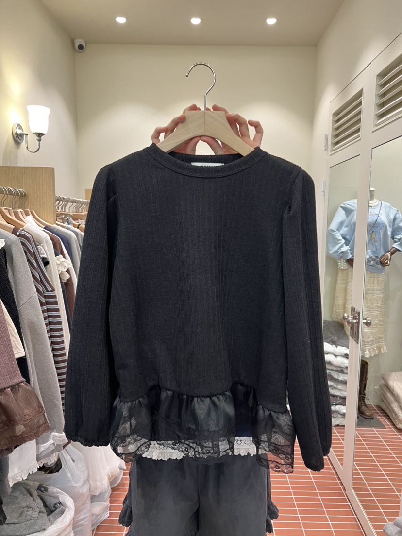 BE&BE東大門㊣代購女裝新款職業推薦熱賣休閑真品長袖T恤BE&be長袖T恤圖色4