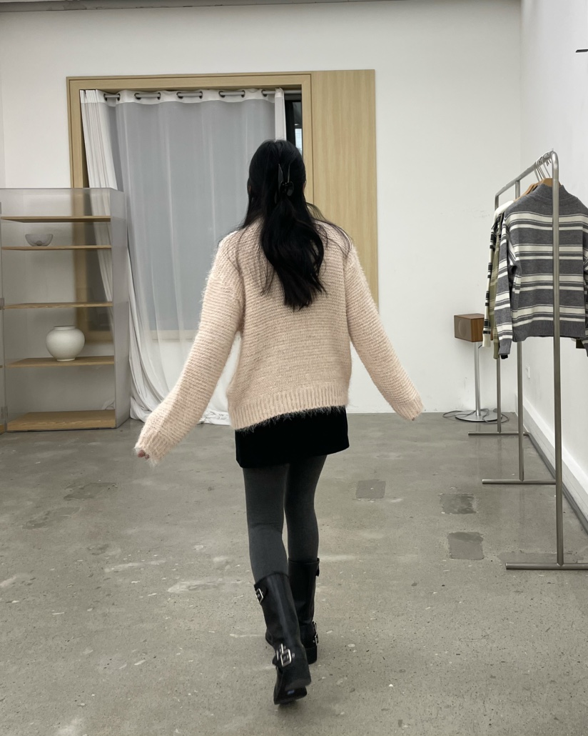 ALLVIBE東大門㊣直郵女士新款推薦25秋冬人氣職業熱賣休閑毛衣ALLVIBE毛衣