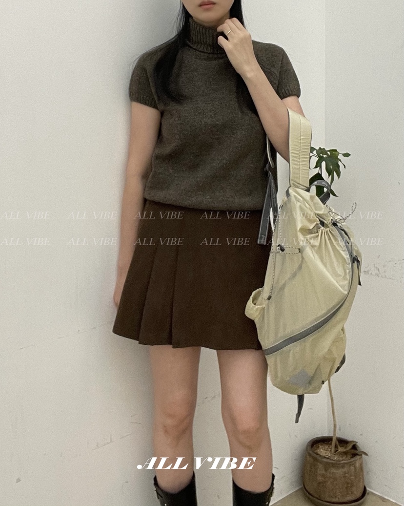 ALLVIBE韓國代購㊣女裝新款推薦職業熱賣人氣25秋冬休閑針織衫ALLVIBE針織衫