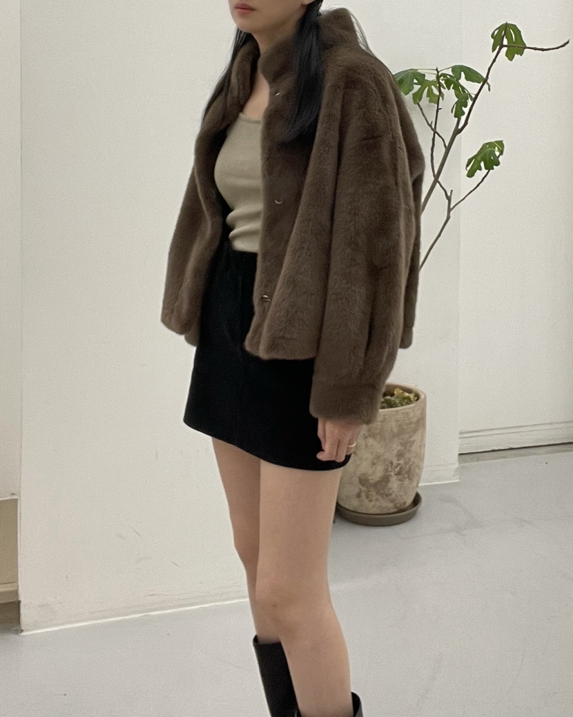 ALLVIBE韓國直郵㊣女士新品25秋冬熱賣真品時尚職業休閑夾克ALLVIBE夾克