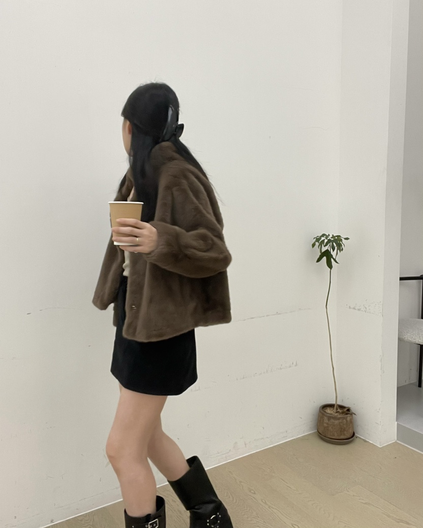 ALLVIBE韓國直郵㊣女士新品25秋冬熱賣真品時尚職業休閑夾克ALLVIBE夾克