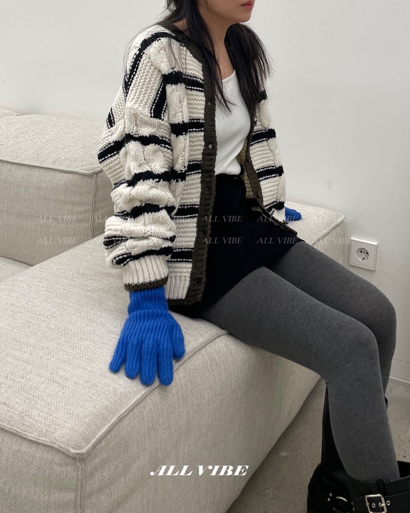 ALLVIBE韓國代購㊣女裝新款推薦熱賣人氣25秋冬職業休閑毛衣ALLVIBE毛衣