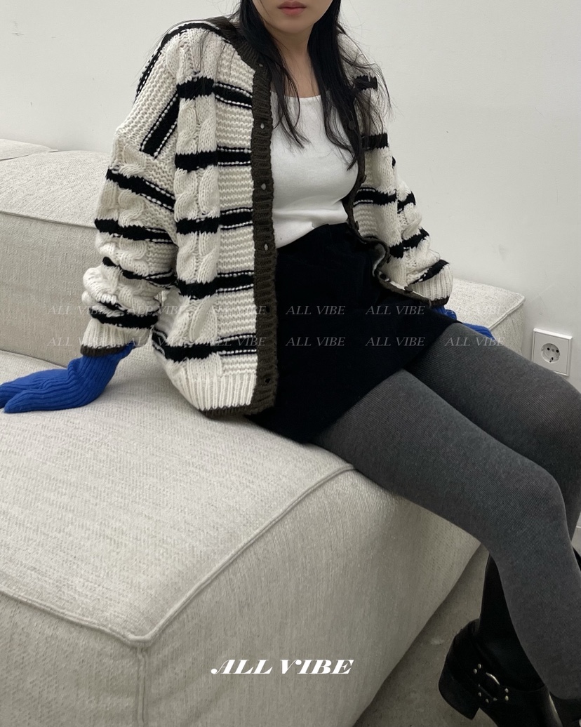 ALLVIBE韓國代購㊣女裝新款推薦熱賣人氣25秋冬職業休閑毛衣ALLVIBE毛衣