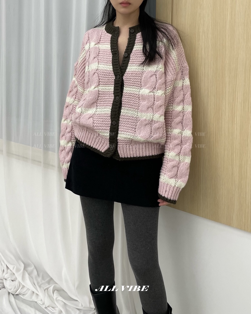 ALLVIBE韓國代購㊣女裝新款推薦熱賣人氣25秋冬職業休閑毛衣ALLVIBE毛衣