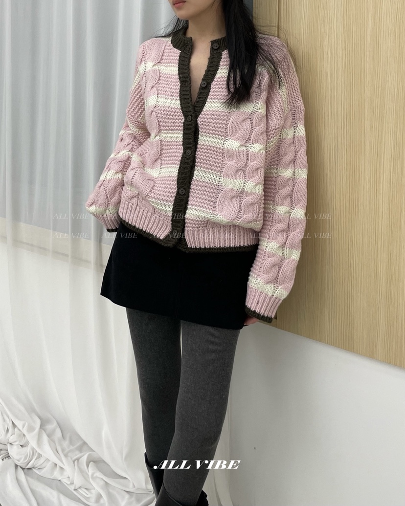 ALLVIBE韓國代購㊣女裝新款推薦熱賣人氣25秋冬職業休閑毛衣ALLVIBE毛衣