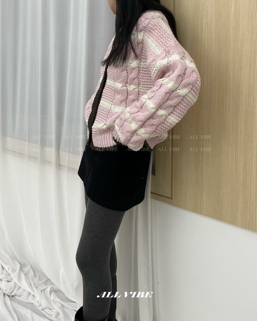 ALLVIBE韓國代購㊣女裝新款推薦熱賣人氣25秋冬職業休閑毛衣ALLVIBE毛衣