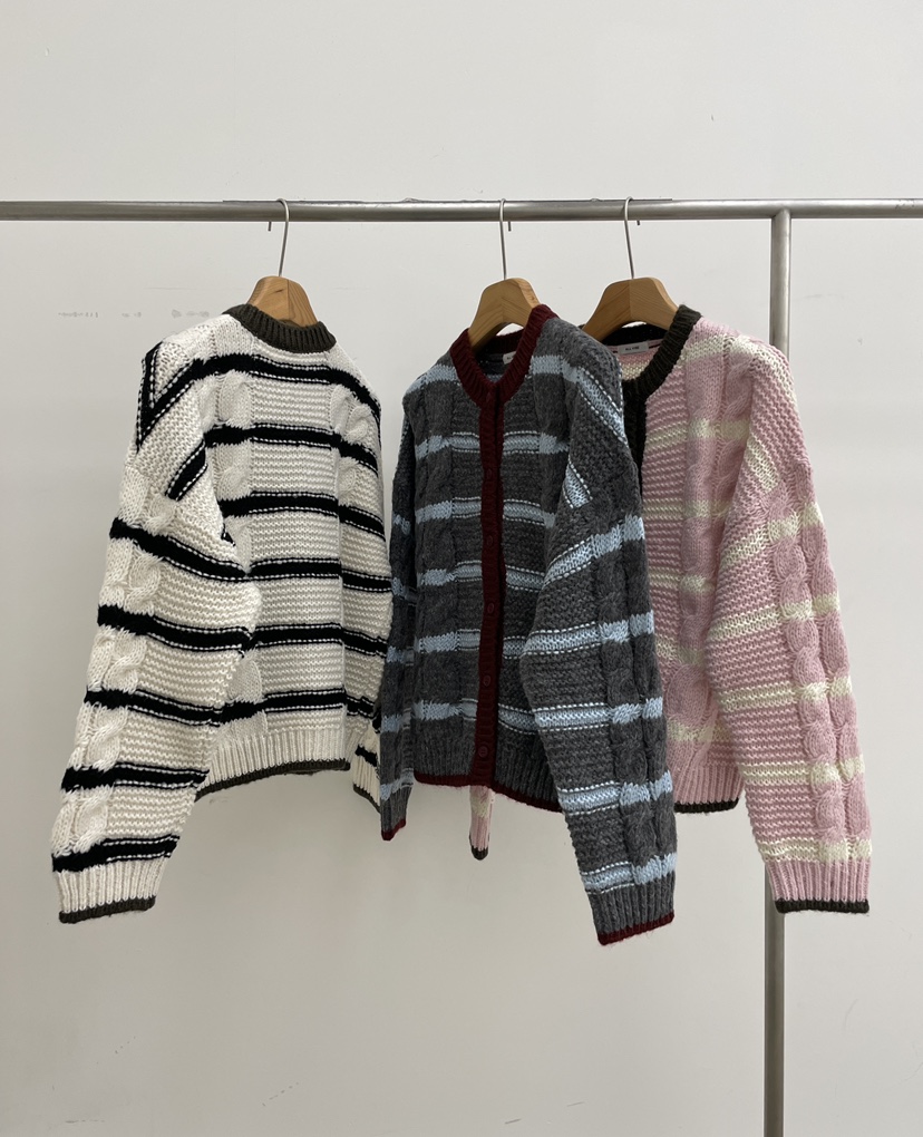 ALLVIBE韓國代購㊣女裝新款推薦熱賣人氣25秋冬職業休閑毛衣ALLVIBE毛衣