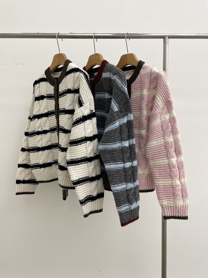 ALLVIBE韓國代購㊣女裝新款推薦熱賣人氣25秋冬職業休閑毛衣ALLVIBE毛衣