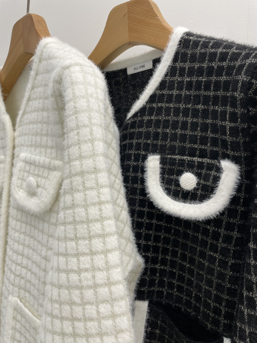 ALLVIBE東大門㊣代購女士新品25秋冬人氣休閑推薦熱賣夾克口袋ALLVIBE夾克