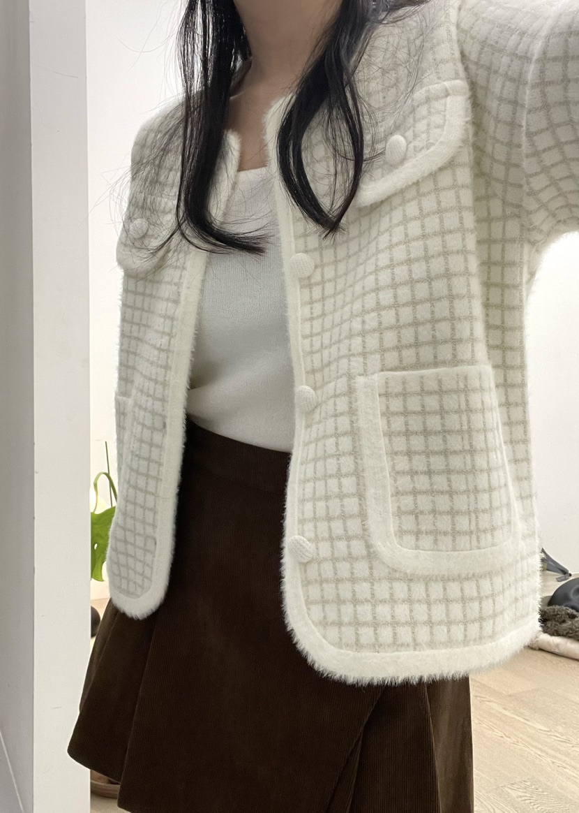 ALLVIBE東大門㊣代購女士新品25秋冬人氣休閑推薦熱賣夾克口袋ALLVIBE夾克