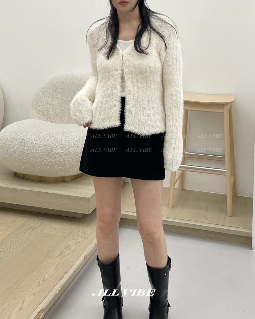 ALLVIBE東大門㊣代購女士新品時尚休閑25秋冬真品職業針織衫ALLVIBE針織衫