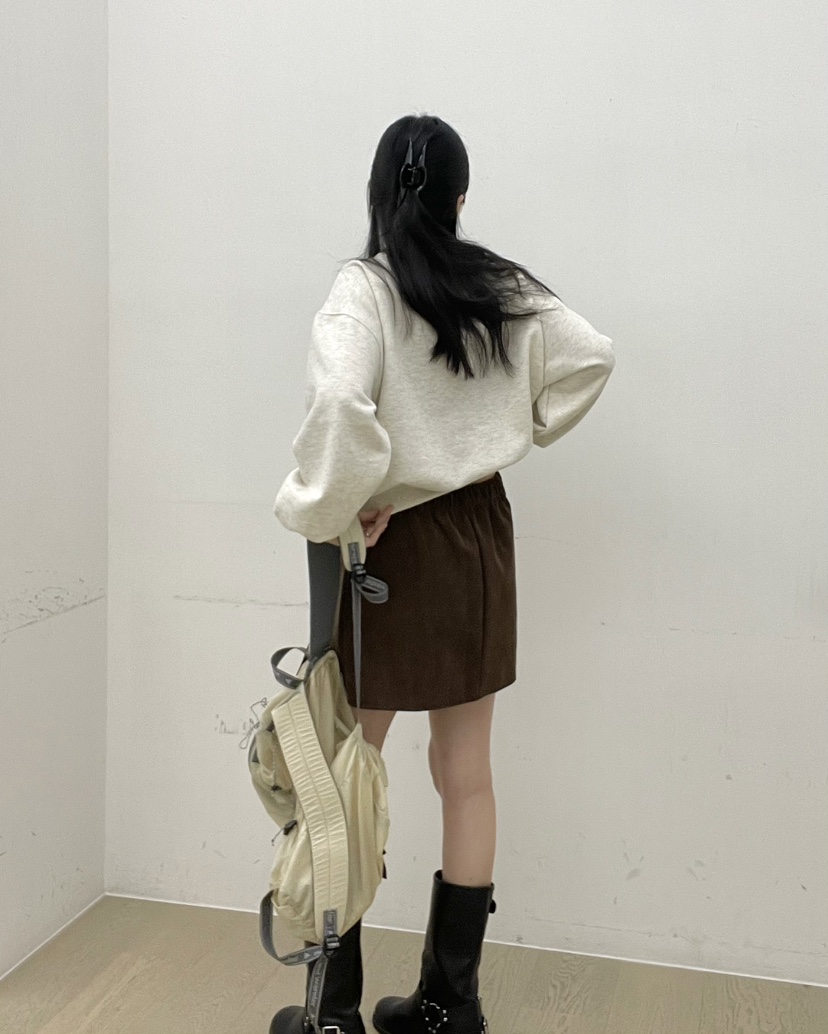 ALLVIBE韓國直郵㊣女士新品職業推薦25秋冬熱賣真品時尚短裙ALLVIBE短裙