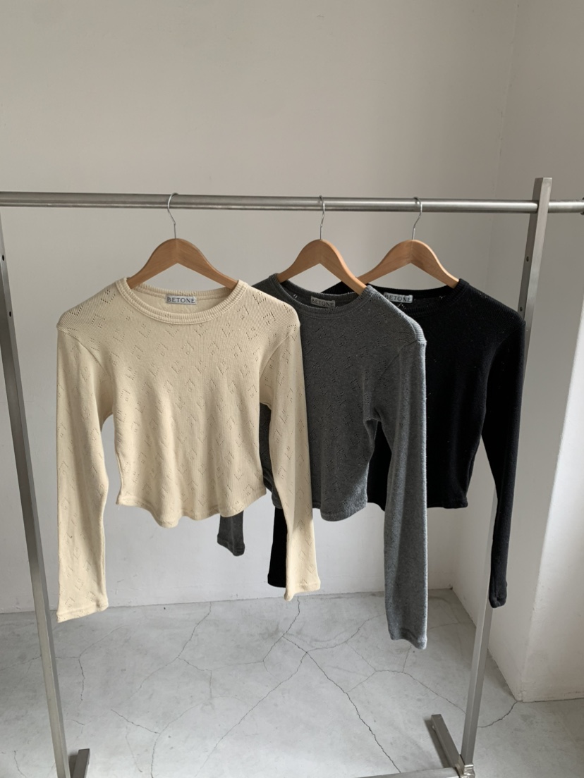 BETONE韓國直郵㊣女士新款25秋冬休閑真品職業推薦熱賣長袖T恤BETONE長袖T恤