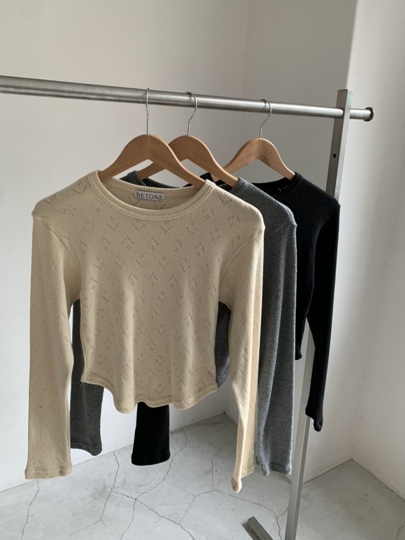 BETONE韓國直郵㊣女士新款25秋冬休閑真品職業推薦熱賣長袖T恤BETONE長袖T恤