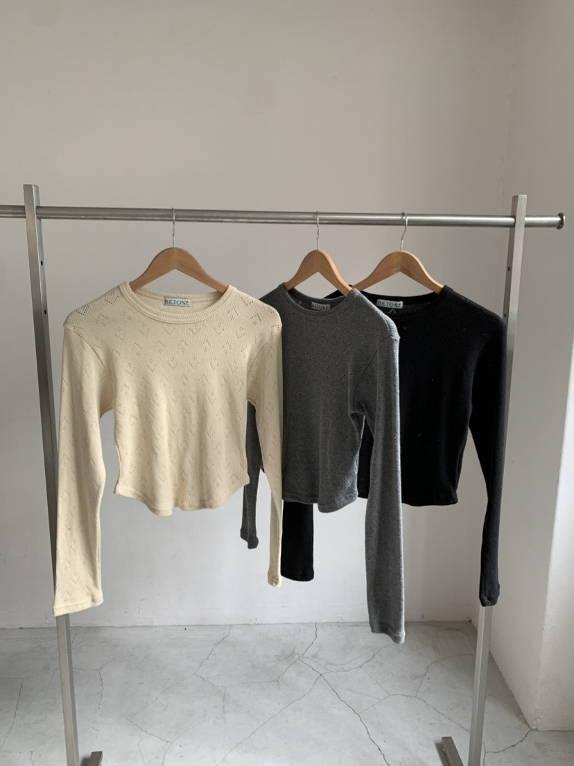 BETONE韓國直郵㊣女士新款25秋冬休閑真品職業推薦熱賣長袖T恤BETONE長袖T恤