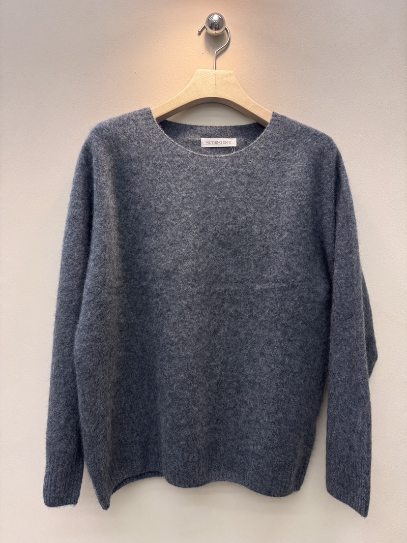 NOTHING東大門㊣代購女裝新品職業休閑真品人氣推薦25秋冬針織衫NOTHING針織衫圖色3