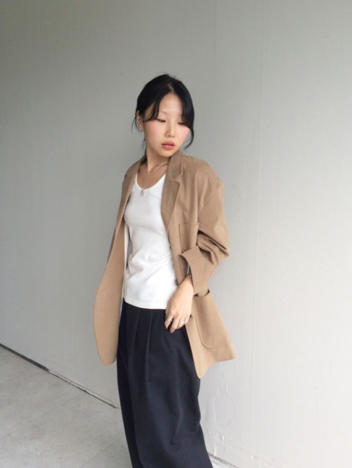 LIVE FOREVER東大門㊣實拍女裝新品休閑職業推薦25秋冬夾克LIVE FOR_EVER夾克