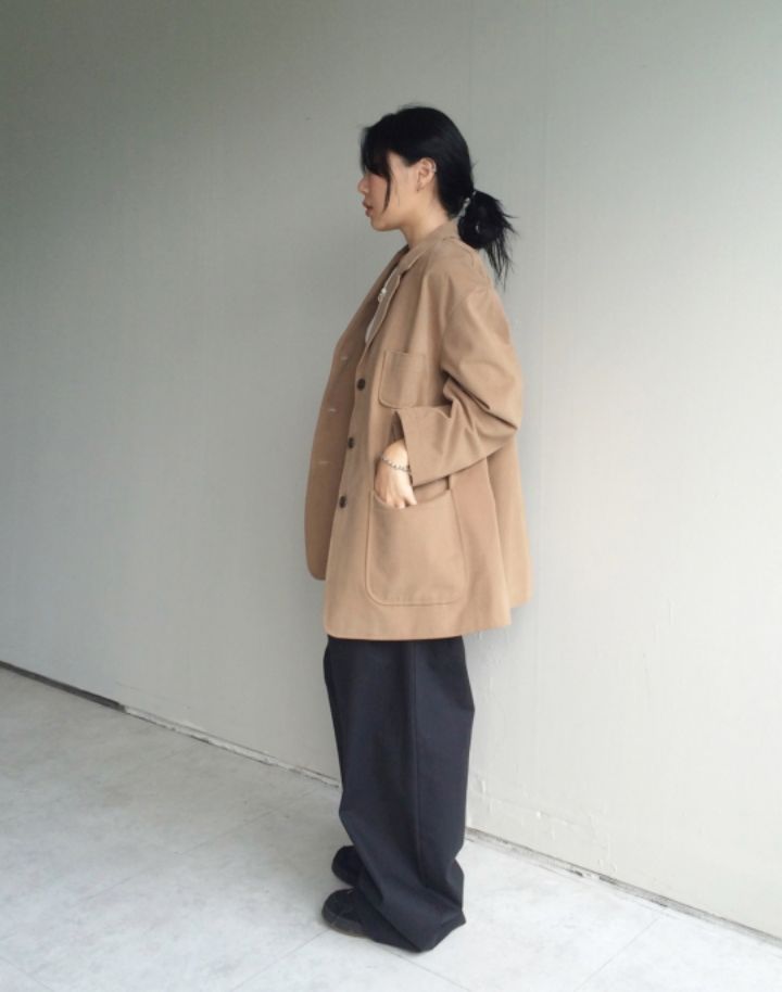 LIVE FOREVER東大門㊣實拍女裝新品休閑職業推薦25秋冬夾克LIVE FOR_EVER夾克