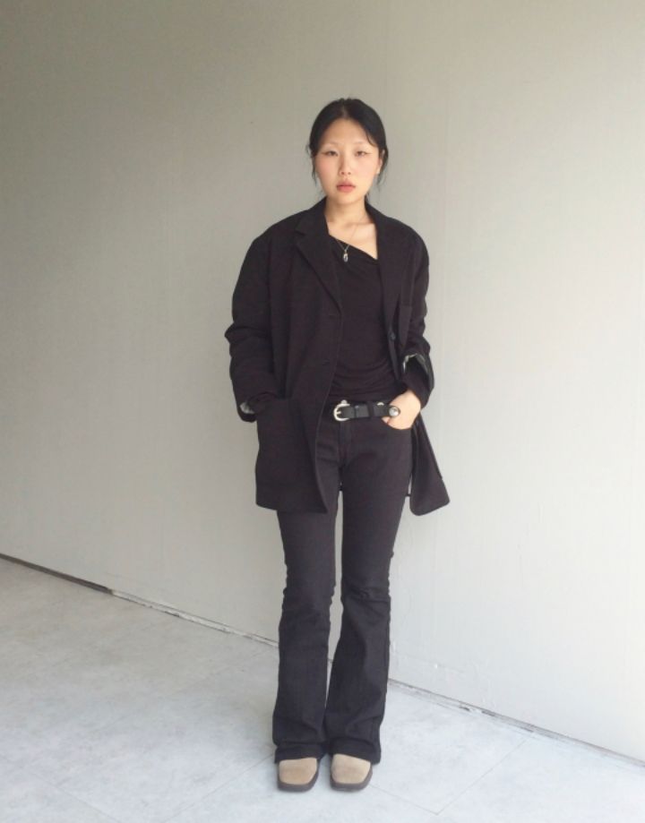 LIVE FOREVER東大門㊣實拍女裝新品休閑職業推薦25秋冬夾克LIVE FOR_EVER夾克