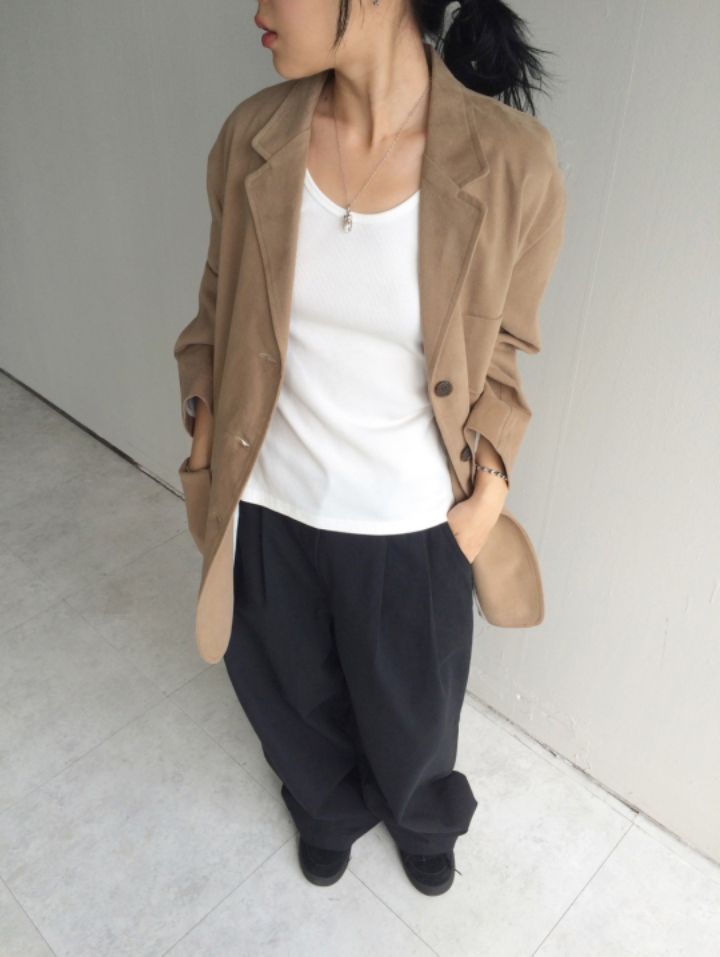 LIVE FOREVER東大門㊣實拍女裝新品休閑職業推薦25秋冬夾克LIVE FOR_EVER夾克