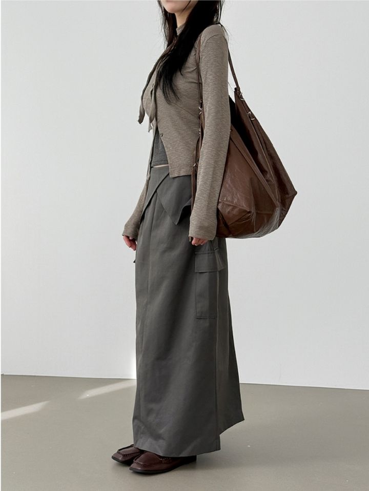 LIVE FOREVER東大門㊣直郵女士新品休閑時尚職業推薦真品長裙LIVE FOR_EVER長裙