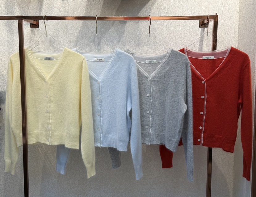 SYMBOL韓國代購㊣女裝新品時尚熱賣職業休閑25秋冬人氣針織衫SYMBOL針織衫