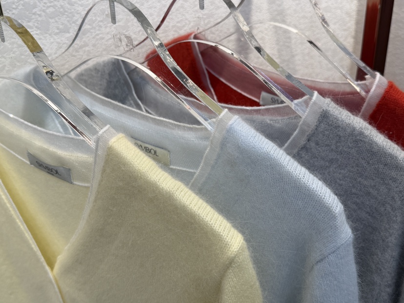 SYMBOL韓國代購㊣女裝新品時尚熱賣職業休閑25秋冬人氣針織衫SYMBOL針織衫