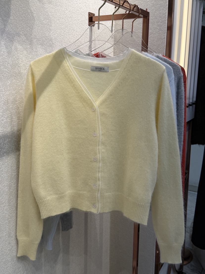 SYMBOL韓國代購㊣女裝新品時尚熱賣職業休閑25秋冬人氣針織衫SYMBOL針織衫圖色4