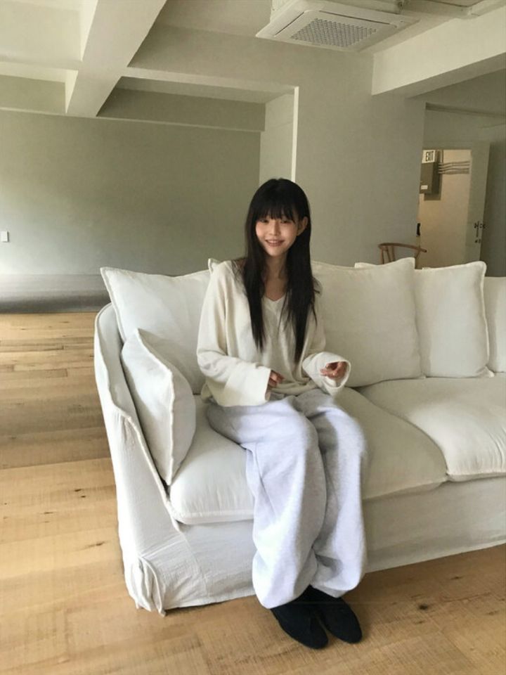 LIVE FOREVER韓國代購㊣女士新款推薦人氣時尚休閑真品休閑褲LIVE FOR_EVER休閑褲