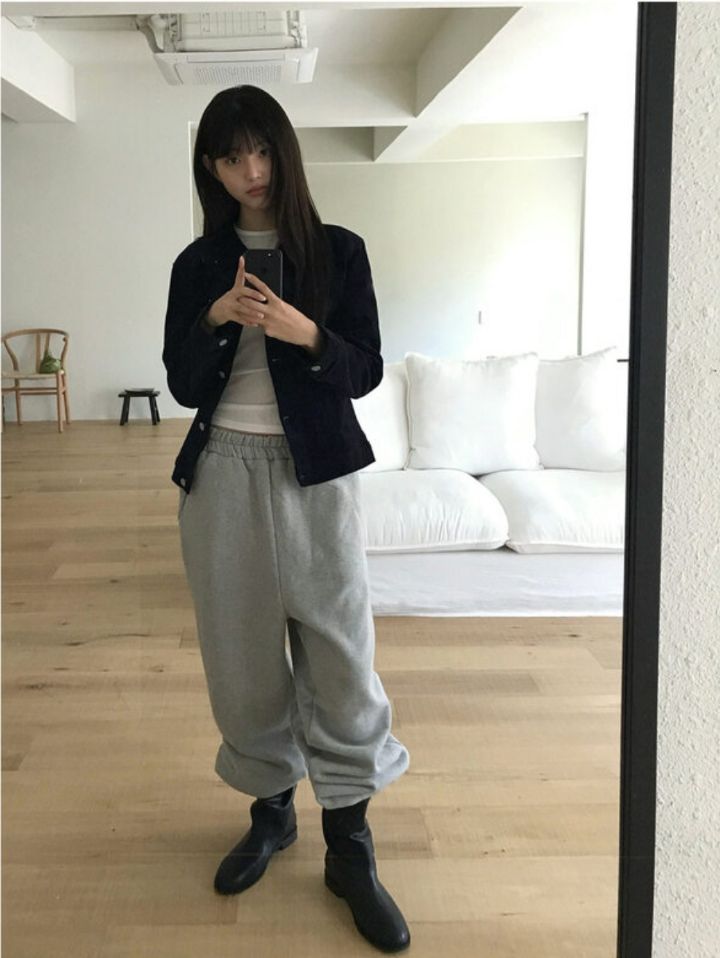 LIVE FOREVER韓國代購㊣女士新款推薦人氣時尚休閑真品休閑褲LIVE FOR_EVER休閑褲