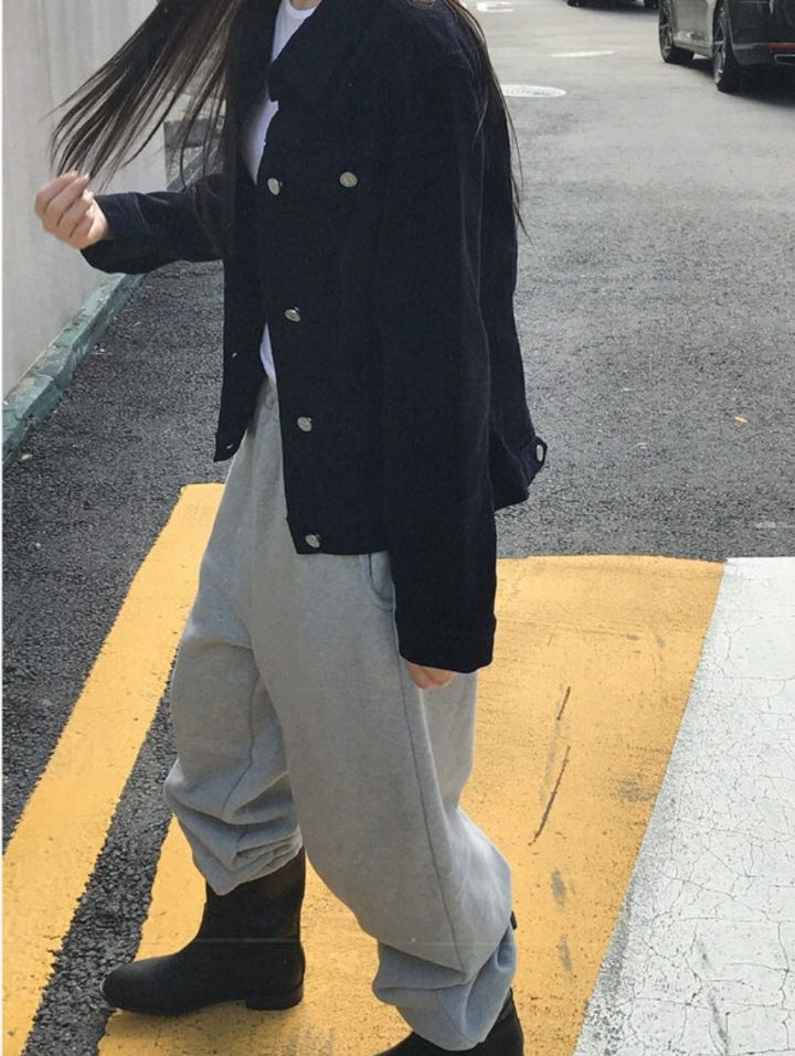 LIVE FOREVER韓國代購㊣女士新款推薦人氣時尚休閑真品休閑褲LIVE FOR_EVER休閑褲