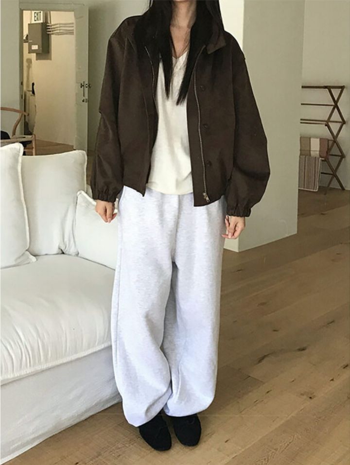 LIVE FOREVER韓國代購㊣女士新款推薦人氣時尚休閑真品休閑褲LIVE FOR_EVER休閑褲