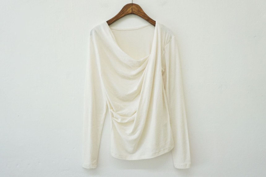 THE LOW韓國代購㊣女士新款人氣休閑25秋冬熱賣職業長袖T恤THE LOW長袖T恤圖色2