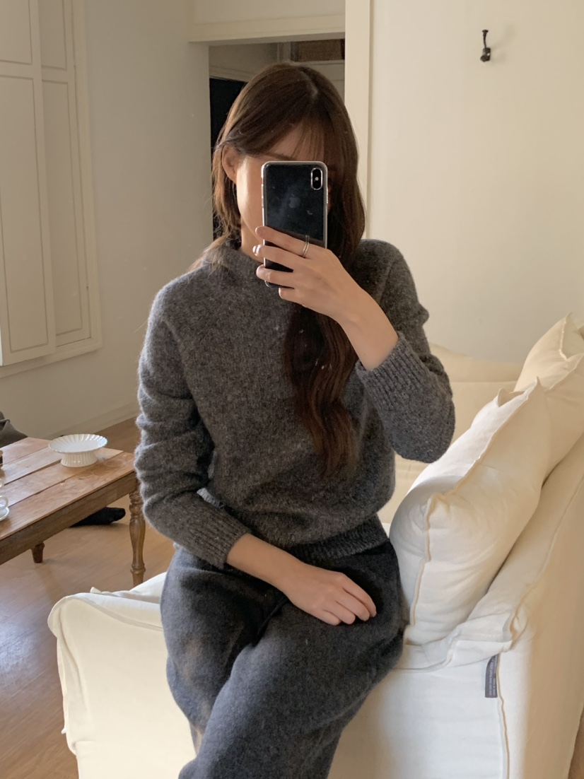 LEGACY韓國代購㊣女裝新款推薦熱賣職業休閑毛衣羊駝毛兜帽LEGACY毛衣