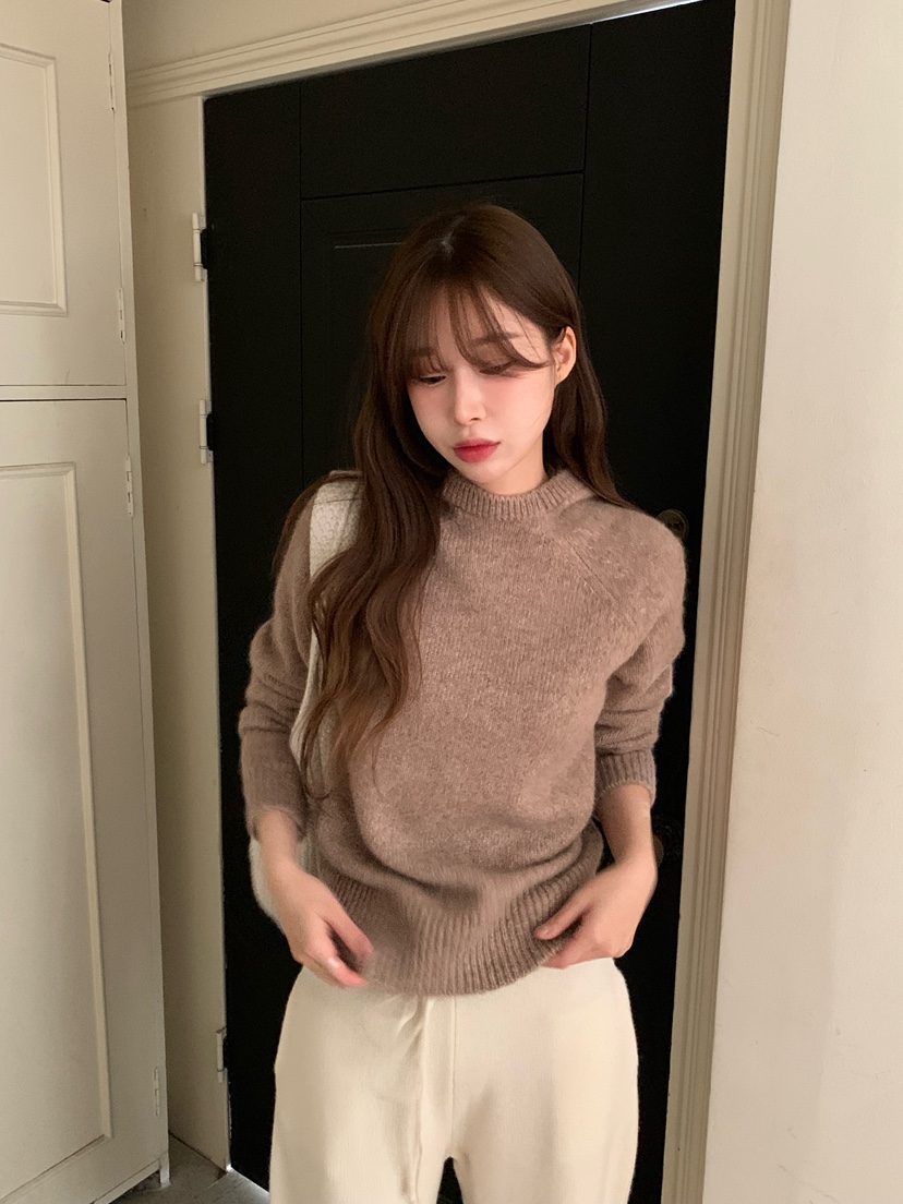 LEGACY韓國代購㊣女裝新款推薦熱賣職業休閑毛衣羊駝毛兜帽LEGACY毛衣