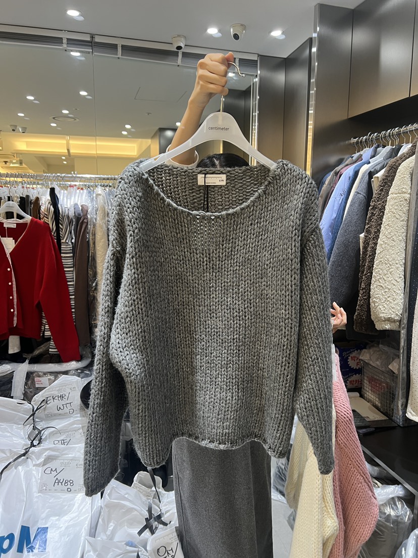 CM韓國代購㊣女裝新品休閑推薦時尚真品人氣職業25秋冬毛衣CM_centimeter毛衣圖色3