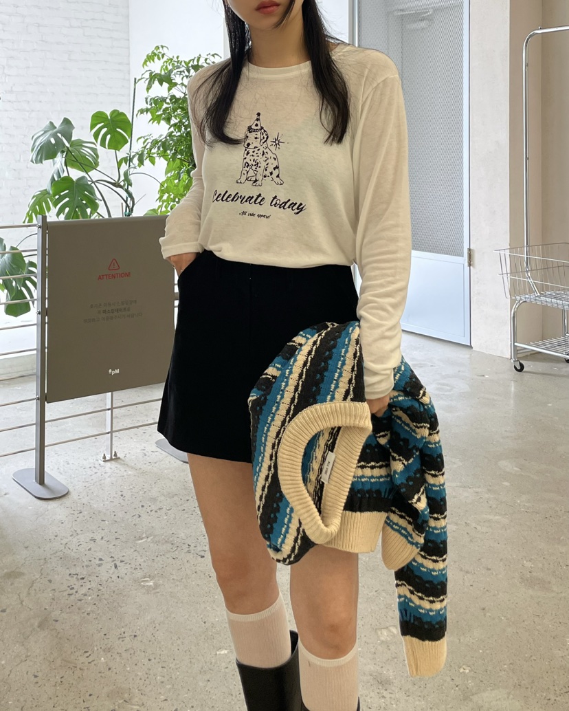 ALLVIBE東大門㊣直郵女裝新款真品熱賣職業人氣休閑長袖T恤ALLVIBE長袖T恤