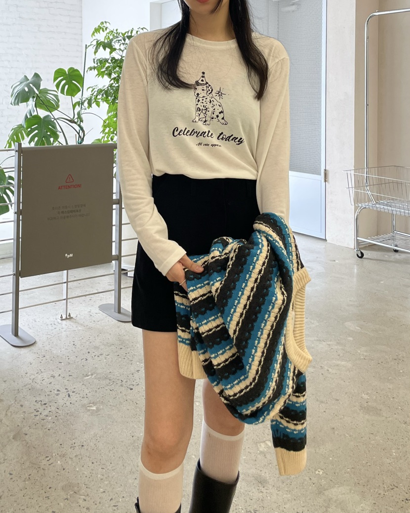 ALLVIBE東大門㊣直郵女裝新款真品熱賣職業人氣休閑長袖T恤ALLVIBE長袖T恤