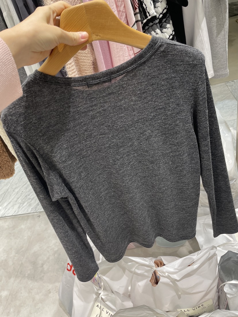 ALLVIBE東大門㊣直郵女裝新款真品熱賣職業人氣休閑長袖T恤ALLVIBE長袖T恤
