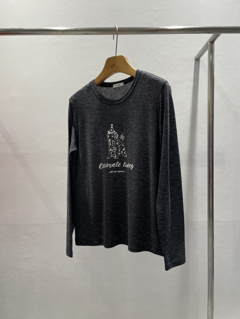 ALLVIBE東大門㊣直郵女裝新款真品熱賣職業人氣休閑長袖T恤ALLVIBE長袖T恤圖色2