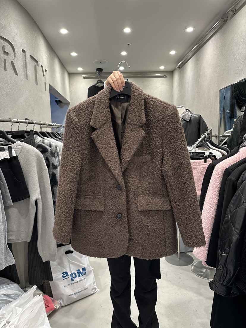 CELEBRITY-A東大門㊣實拍女士新款推薦熱賣25秋冬職業夾克CELEBRITY-A夾克