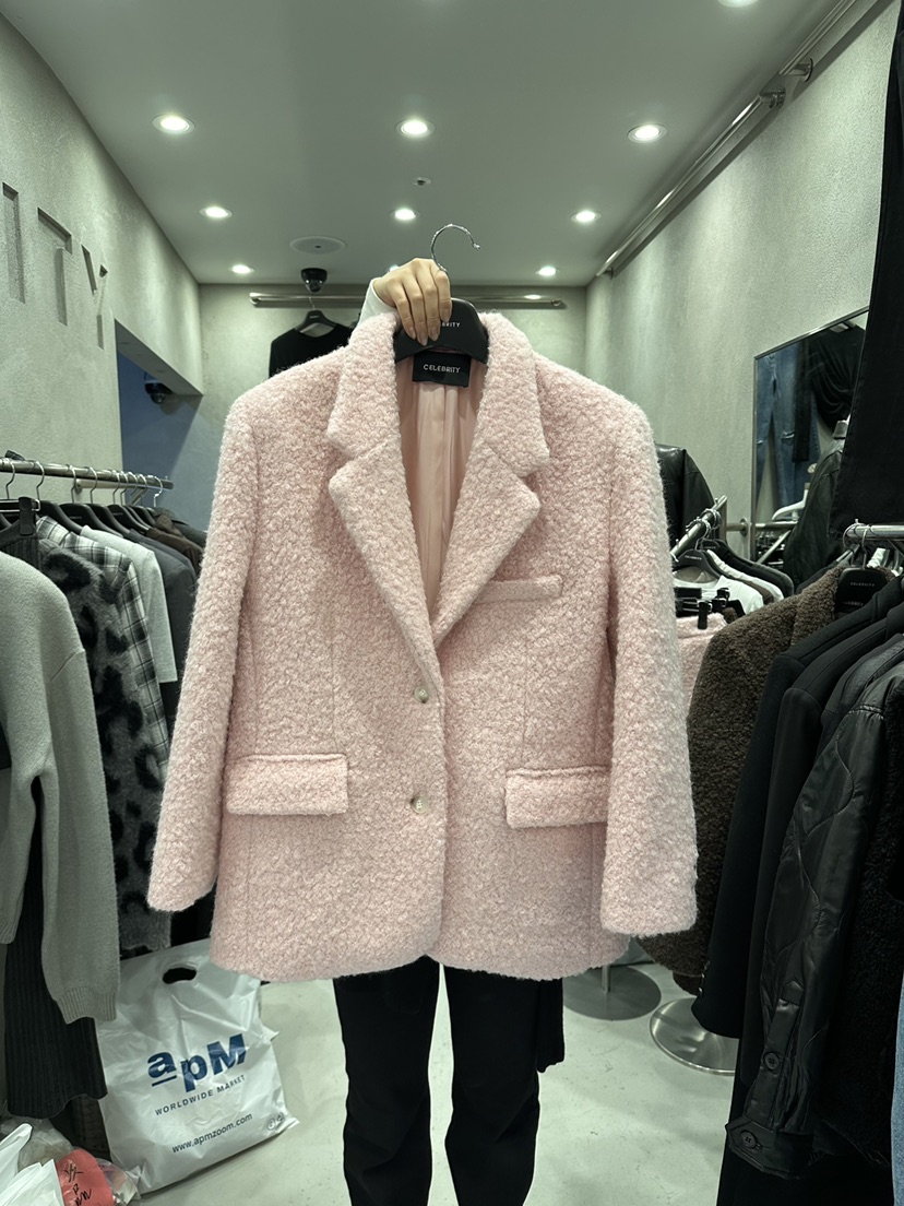 CELEBRITY-A東大門㊣實拍女士新款推薦熱賣25秋冬職業夾克CELEBRITY-A夾克圖色2