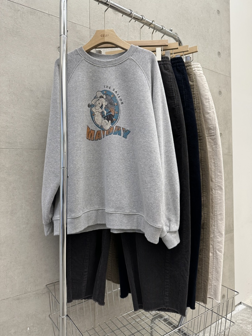 CELLI東大門㊣直郵女士新品休閑推薦職業25秋冬衛衣大力水手抓絨CELLI衛衣