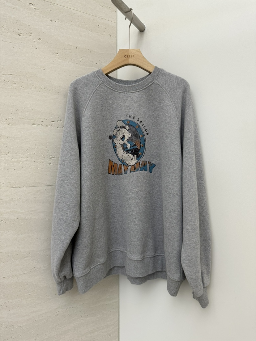 CELLI東大門㊣直郵女士新品休閑推薦職業25秋冬衛衣大力水手抓絨CELLI衛衣圖色2