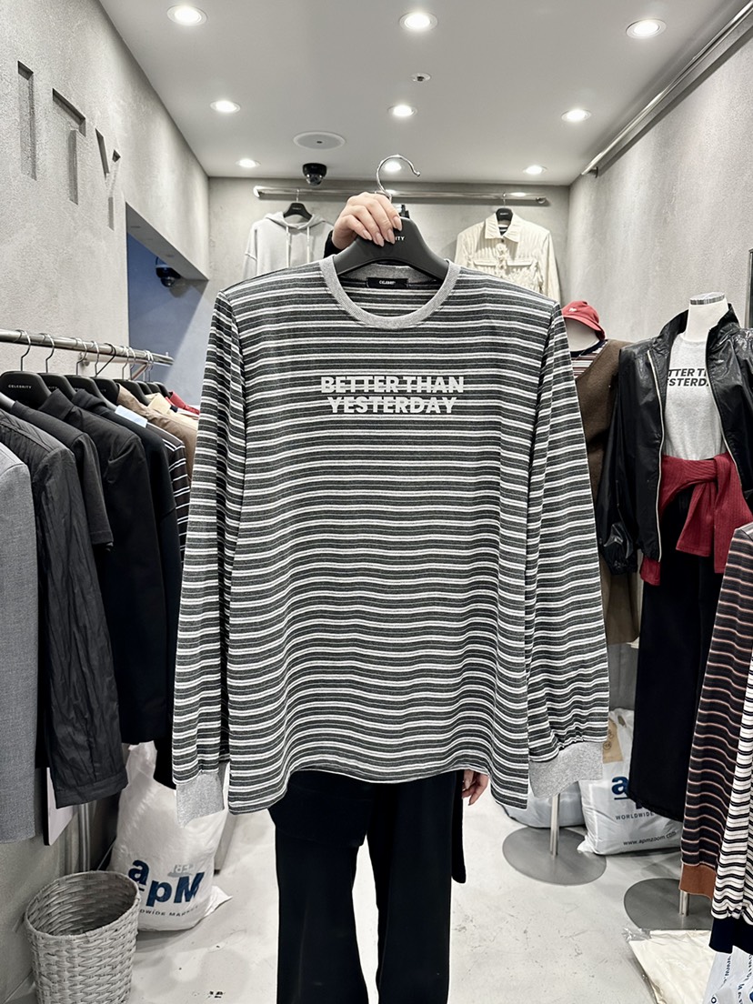 CELEBRITY-A東大門㊣實拍女裝新品25秋冬休閑推薦時尚長袖T恤CELEBRITY-A長袖T恤圖色2