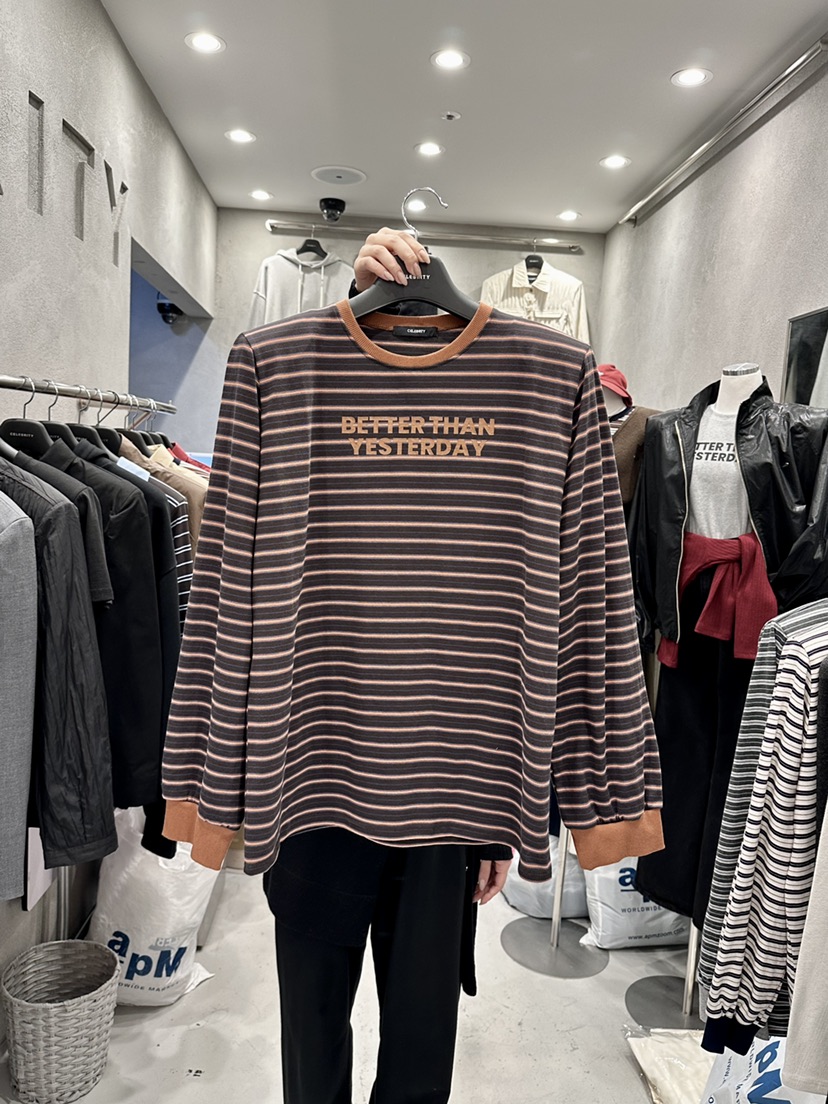 CELEBRITY-A東大門㊣實拍女裝新品25秋冬休閑推薦時尚長袖T恤CELEBRITY-A長袖T恤圖色3
