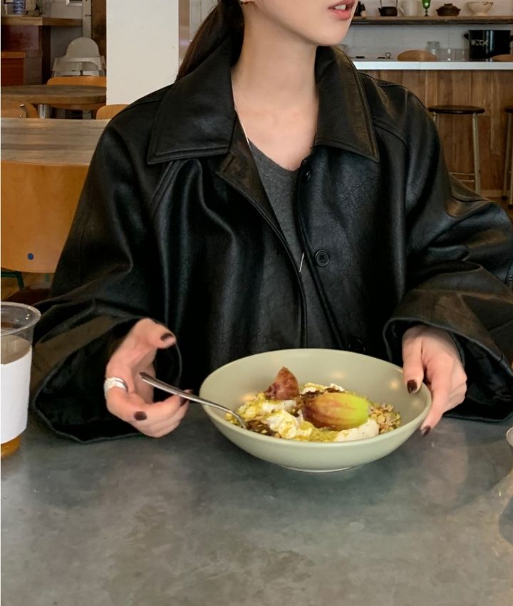 LIVE FOREVER東大門㊣代購女士新款人氣休閑職業中長款大衣絨LIVE FOR_EVER中長款大衣