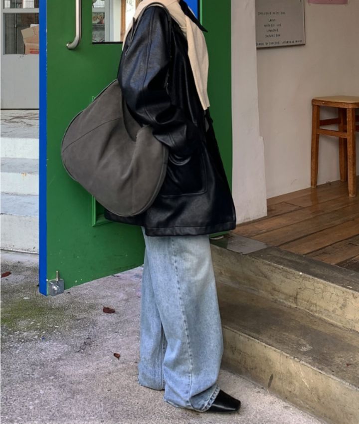 LIVE FOREVER東大門㊣代購女士新款人氣休閑職業中長款大衣絨LIVE FOR_EVER中長款大衣