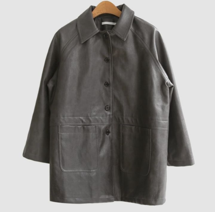 LIVE FOREVER東大門㊣代購女士新款人氣休閑職業中長款大衣絨LIVE FOR_EVER中長款大衣